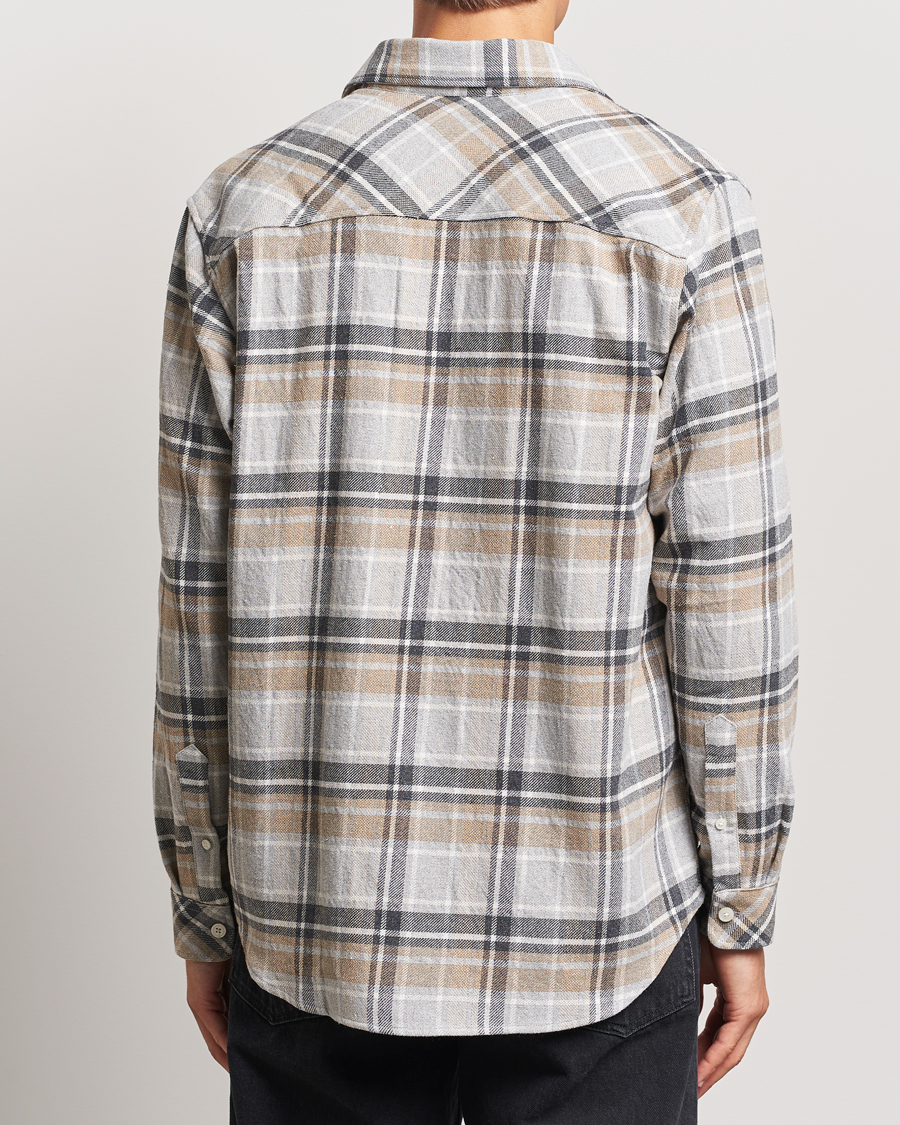 Mies | Kauluspaidat | Samsøe Samsøe | Damon Checked Shirt Beige/Grey