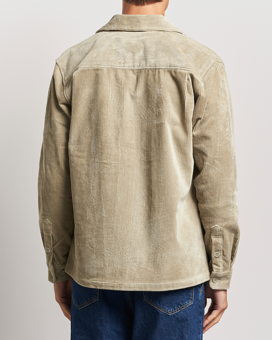 Mies | Kauluspaidat | Samsøe Samsøe | Damon Corduroy Overshirt Abbey Stone
