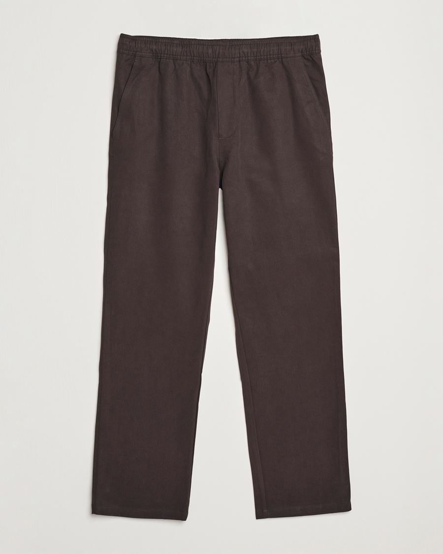 Mies | Housut | Samsøe Samsøe | Jabari Drawstring Trousers Chocolate Brown