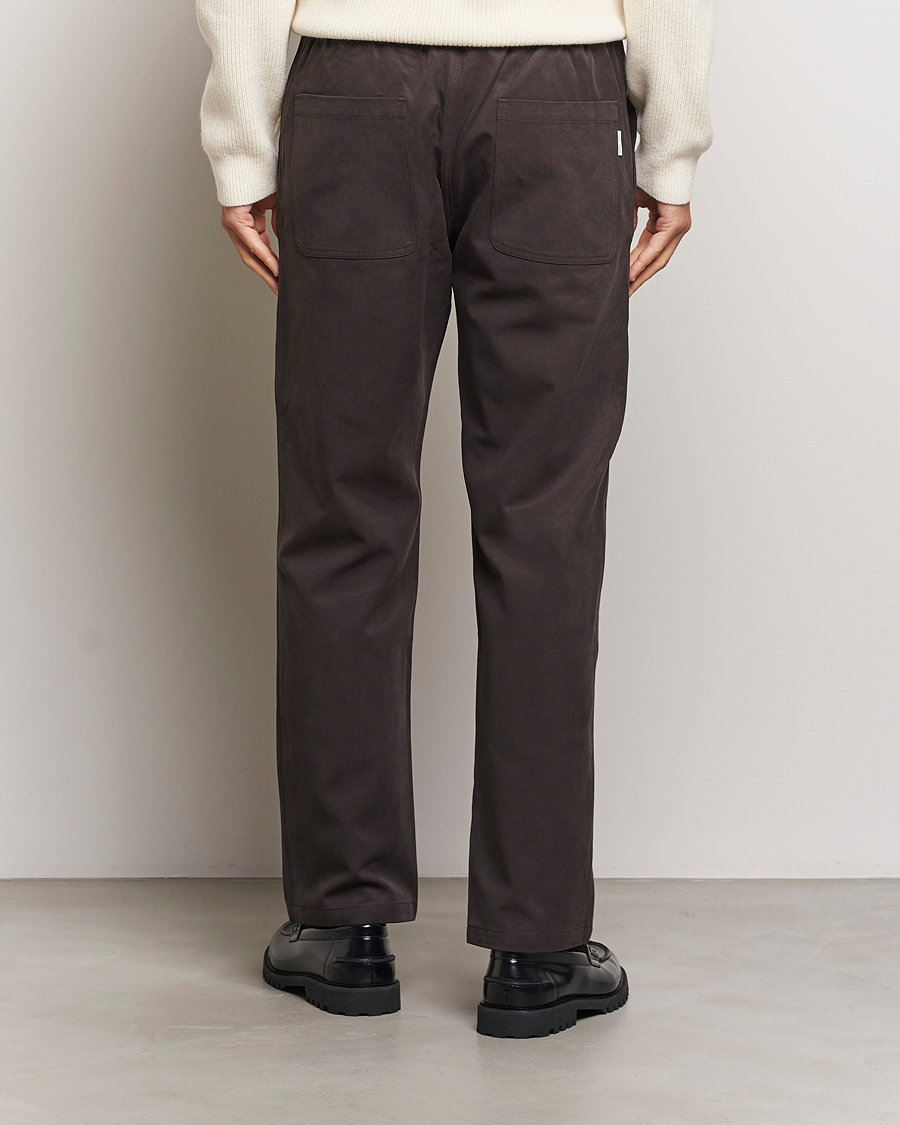 Mies | Housut | Samsøe Samsøe | Jabari Drawstring Trousers Chocolate Brown