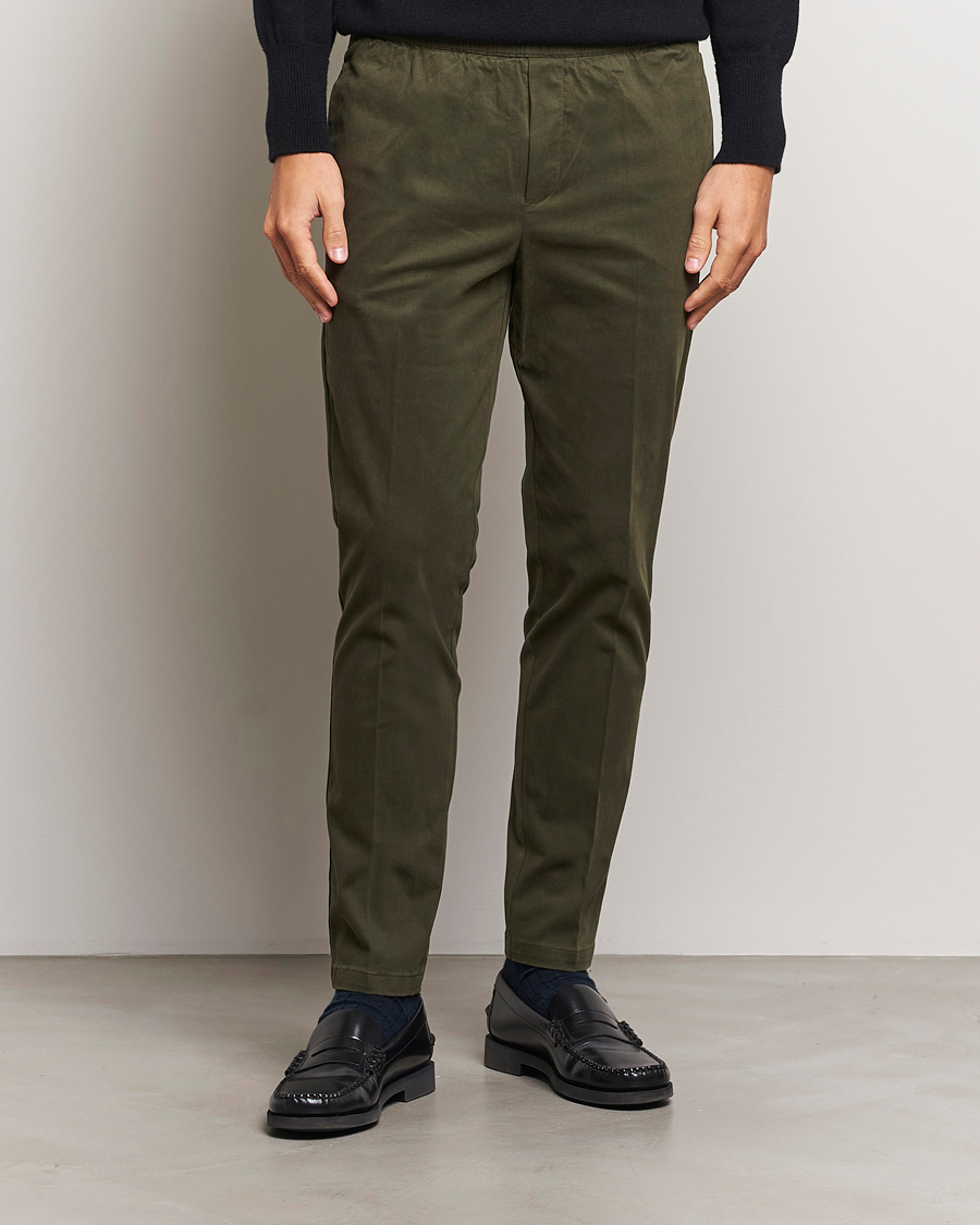 Mies | Housut | Samsøe Samsøe | Smith Drawstring Trousers Forest Night