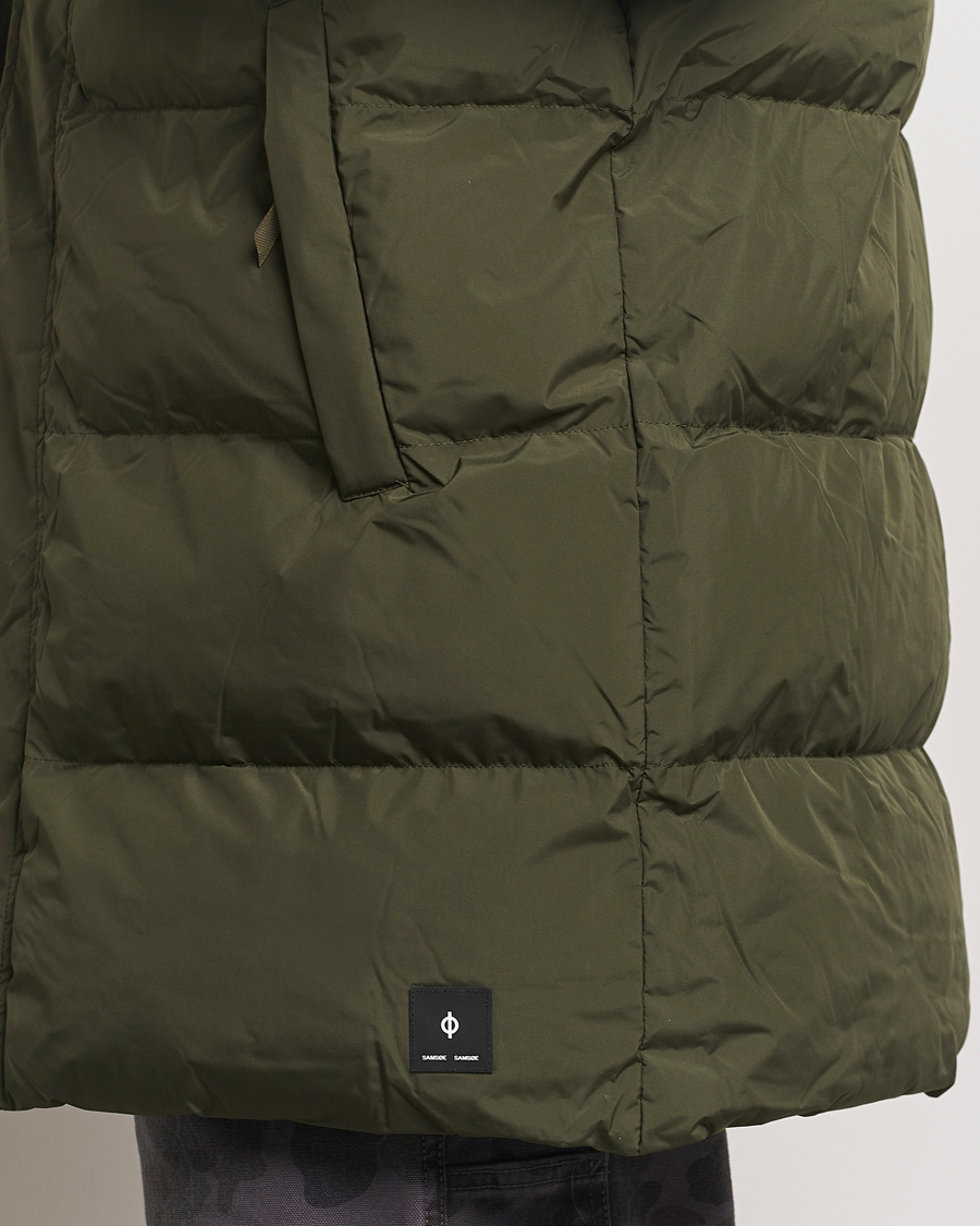 Mies | Takit | Samsøe Samsøe | Dan Puffer Jacket Forest Night