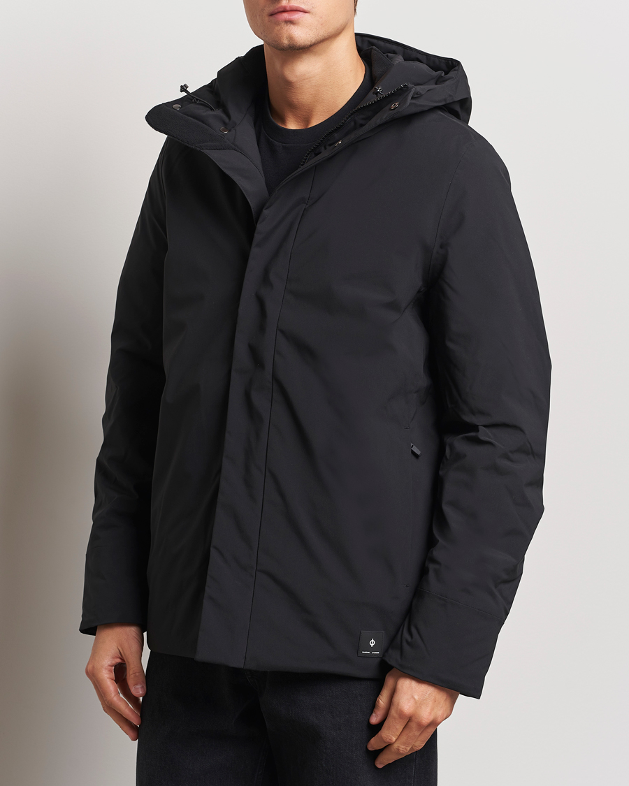 Mies | Takit | Samsøe Samsøe | John Hooded Down Jacket Black