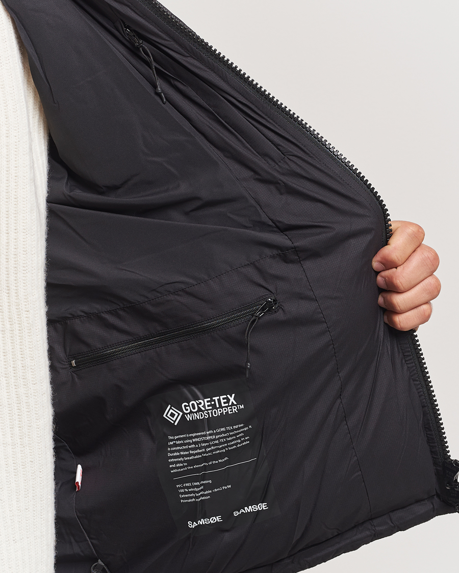 Mies | Takit | Samsøe Samsøe | David Gore-Tex Down Jacket Black