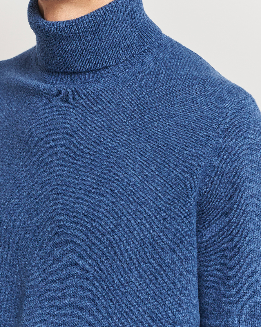 Mies | Puserot | Samsøe Samsøe | Isak Knitted Turtleneck True Navy