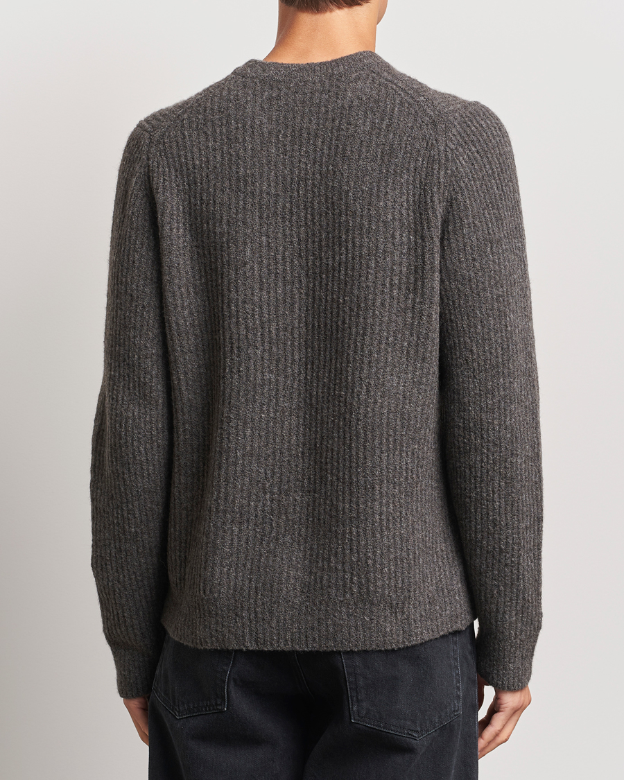 Mies | Puserot | Samsøe Samsøe | Koji Rib Knitted V-Neck Volcanic Ash