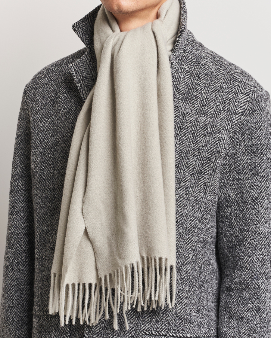 Mies | Samsøe Samsøe Efin Wool Scarf Abbey Stone | Samsøe Samsøe | Efin Wool Scarf Abbey Stone