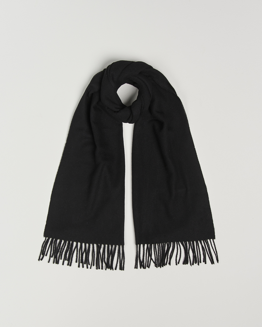 Mies | Samsøe Samsøe Efin Wool Scarf Black | Samsøe Samsøe | Efin Wool Scarf Black