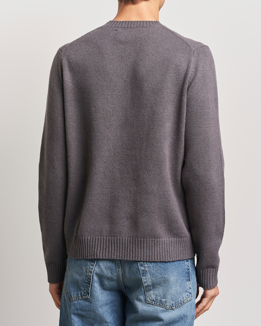 Mies | Puserot | Samsøe Samsøe | Sylli Wool Crew Neck Volcanic Ash