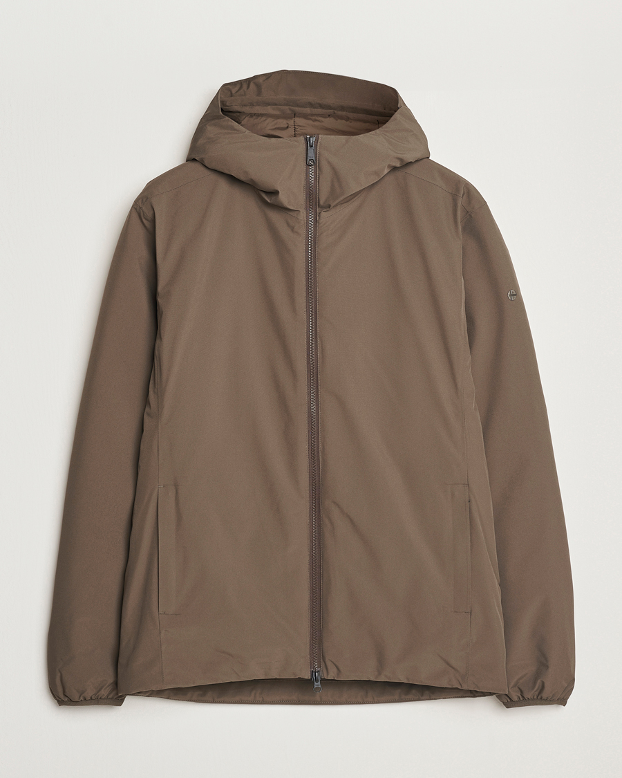 Mies | Takit | Scandinavian Edition | Nimbus Padded Hood Jacket Major Brown