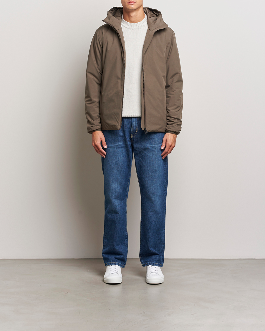 Mies | Takit | Scandinavian Edition | Nimbus Padded Hood Jacket Major Brown