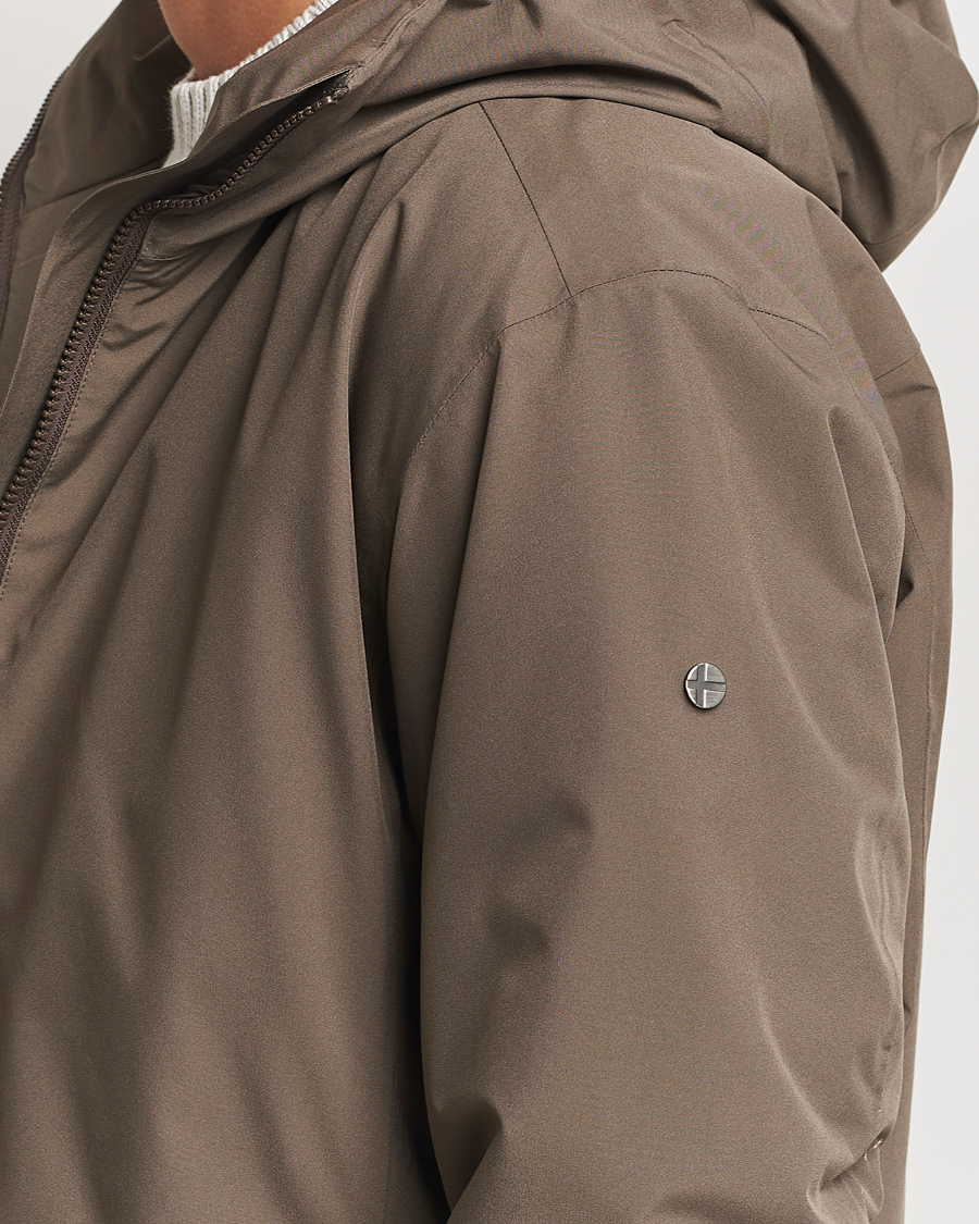 Mies | Takit | Scandinavian Edition | Nimbus Padded Hood Jacket Major Brown