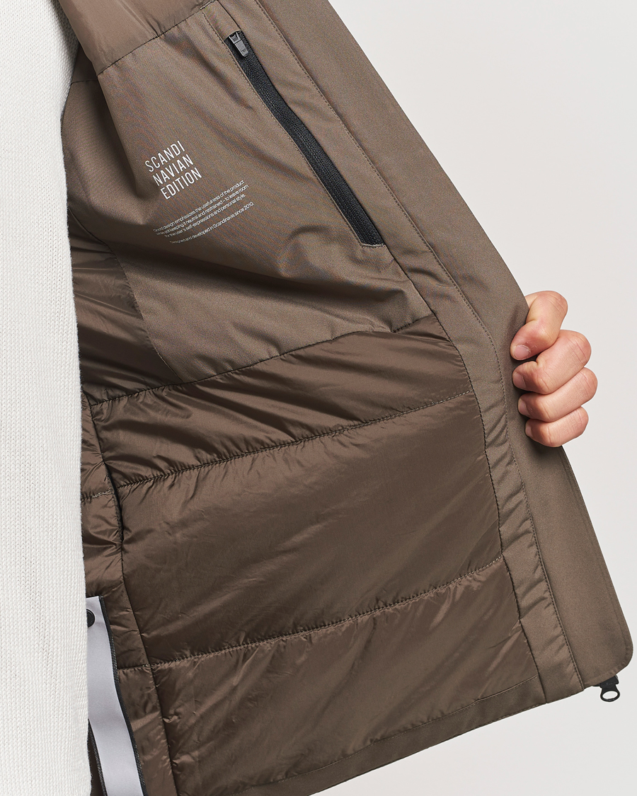 Mies | Takit | Scandinavian Edition | Nimbus Padded Hood Jacket Major Brown
