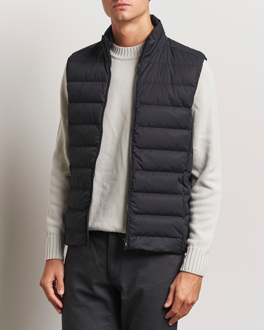 Mies | Takit | Scandinavian Edition | Ratio II Down Padded Vest Onyx