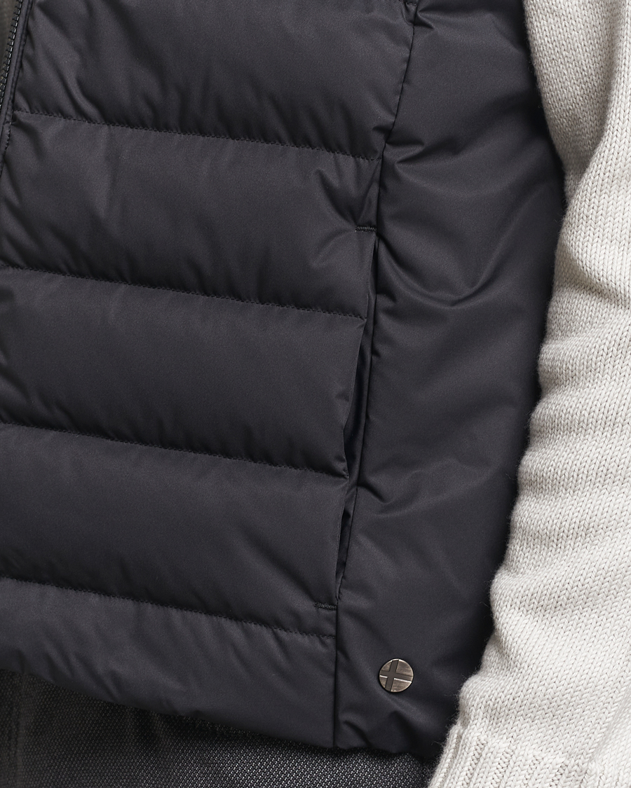 Mies | Takit | Scandinavian Edition | Ratio II Down Padded Vest Onyx