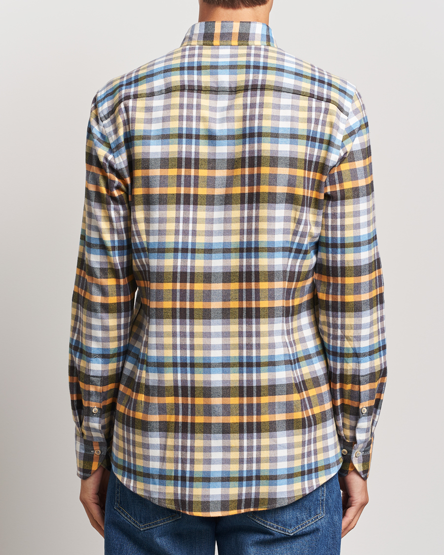 Mies | Kauluspaidat | Stenströms | Slimline Flannel Checked Shirt Multi