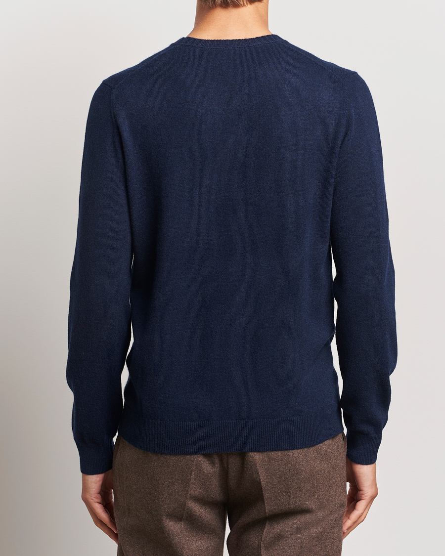 Mies | Puserot | Stenströms | Cashmere Crewneck Navy