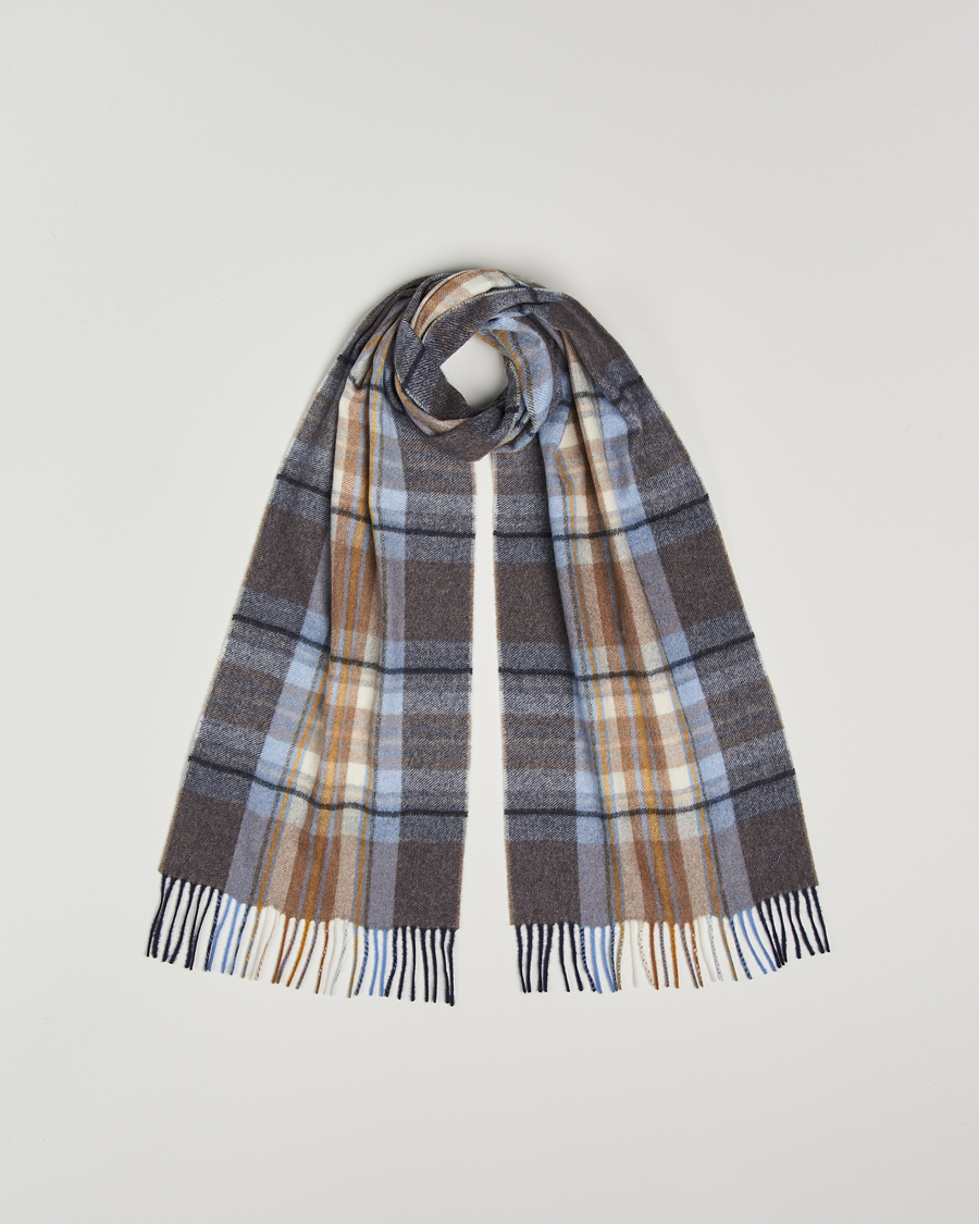 Mies | Stenströms Wool/Cashmere Checked Scarf Multi | Stenströms | Wool/Cashmere Checked Scarf Multi