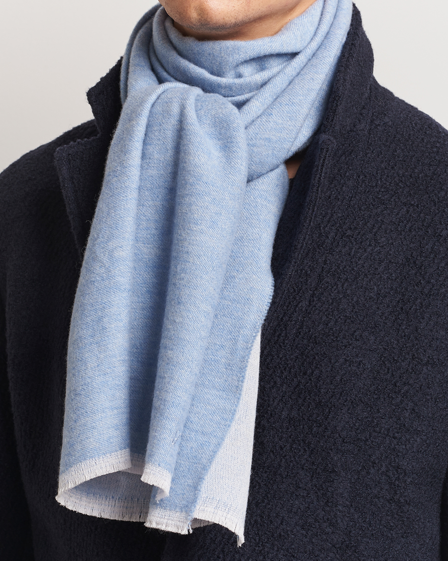 Mies | Stenströms Wool Scarf Light Blue | Stenströms | Wool Scarf Light Blue