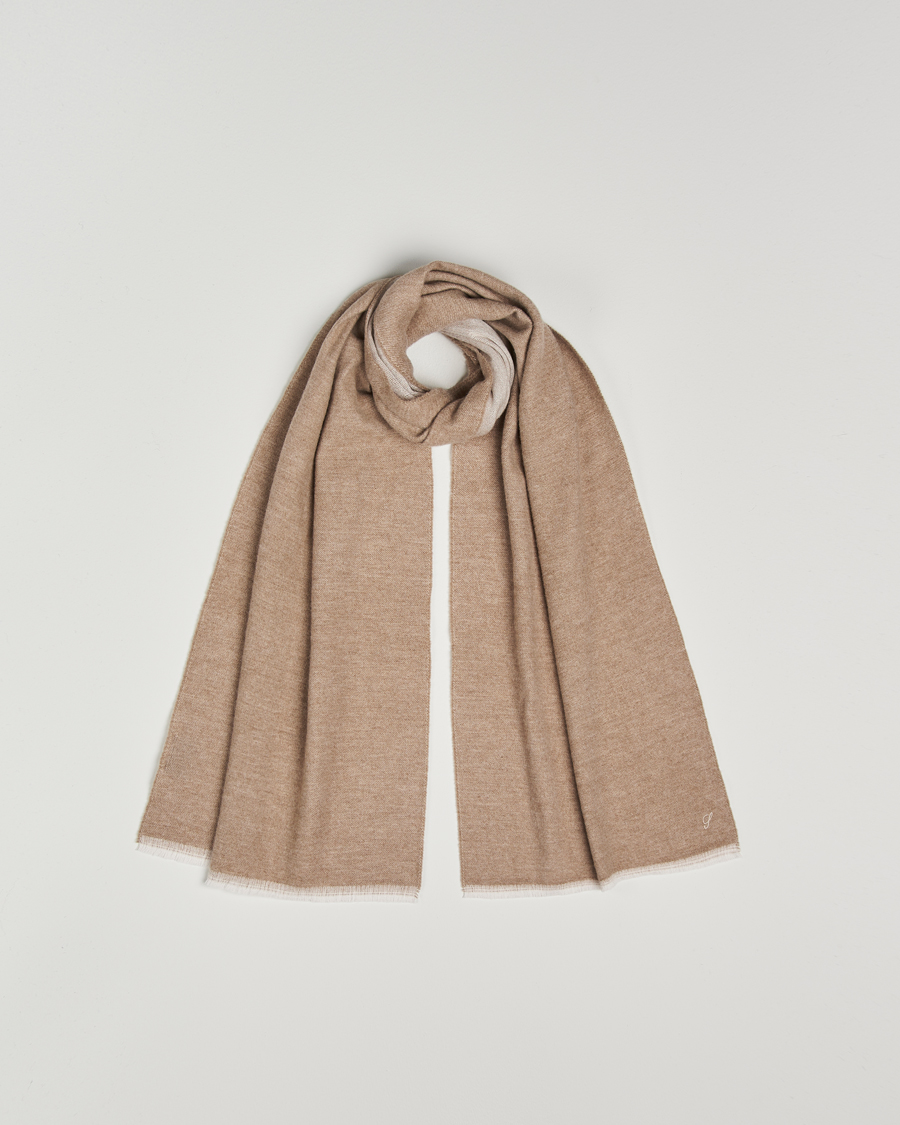 Mies | Stenströms Wool Scarf Beige | Stenströms | Wool Scarf Beige