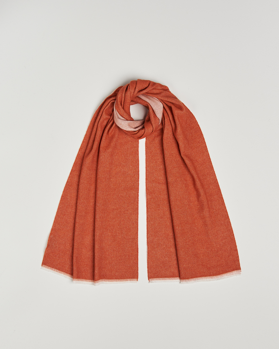 Mies | Stenströms Wool Scarf Orange | Stenströms | Wool Scarf Orange