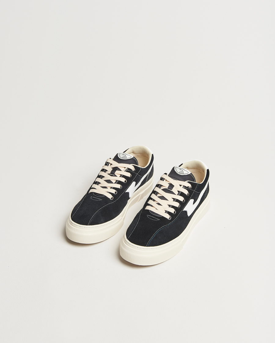 Mies | Tennarit | Stepney Workers Club | Dellow S-Strike Cupsole Suede Sneaker Black/White