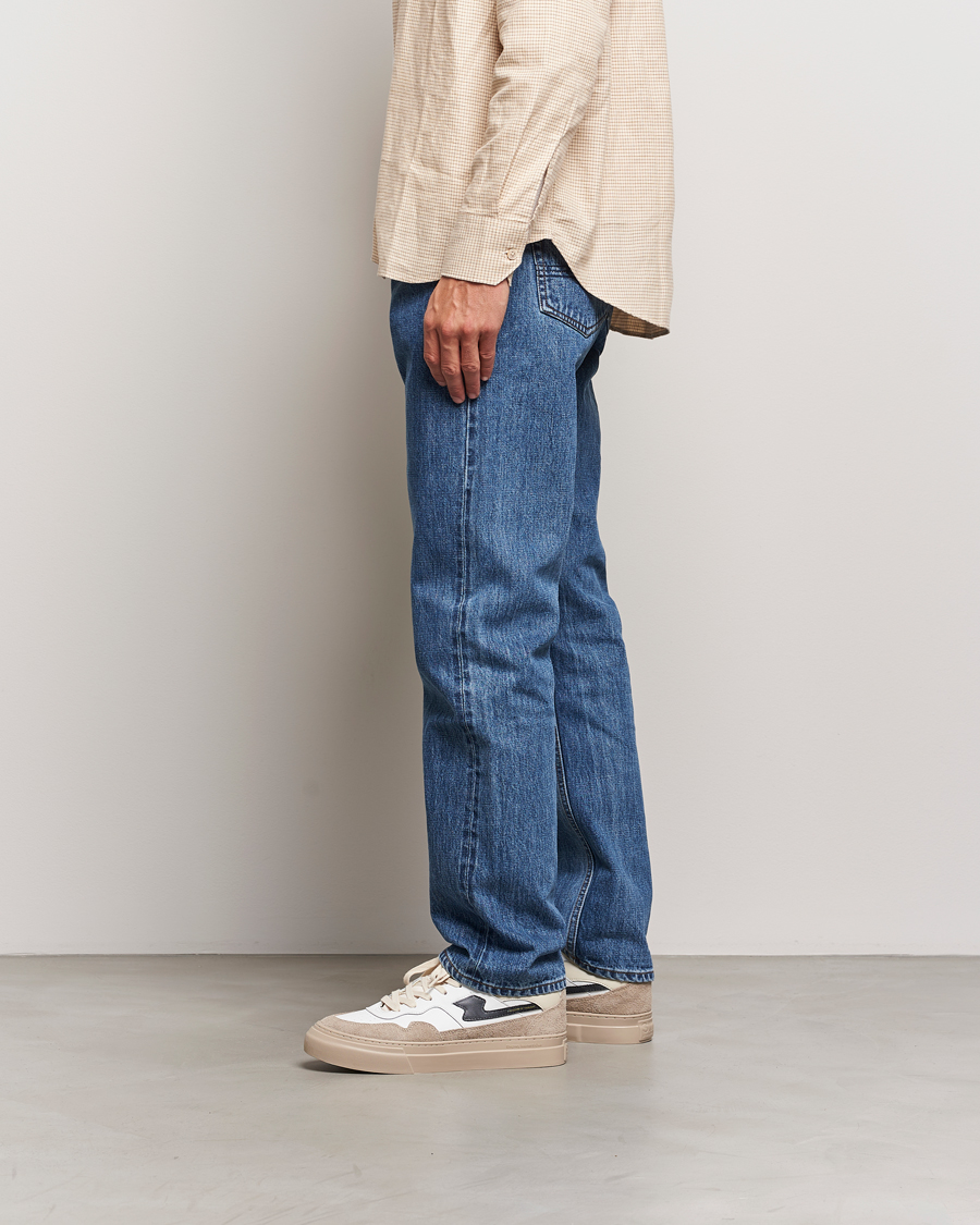 Mies | Stepney Workers Club Pearl S-Strike Leather/Suede Sneaker Winter White | Stepney Workers Club | Pearl S-Strike Leather/Suede Sneaker Winter White