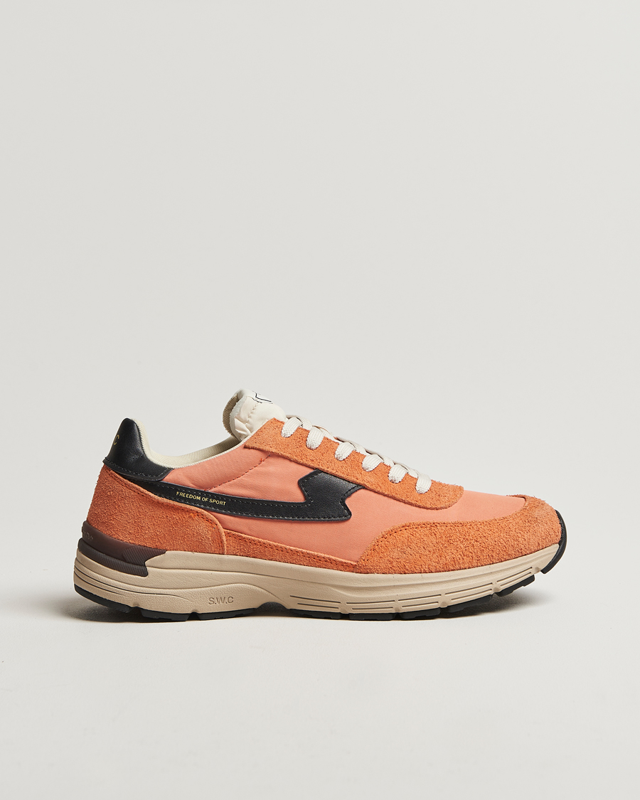 Mies | Stepney Workers Club Osier S-Strike Runner Sneaker Sport Orange | Stepney Workers Club | Osier S-Strike Runner Sneaker Sport Orange