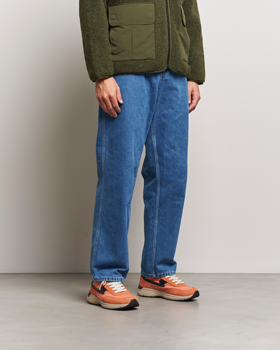 Mies | Stepney Workers Club Osier S-Strike Runner Sneaker Sport Orange | Stepney Workers Club | Osier S-Strike Runner Sneaker Sport Orange