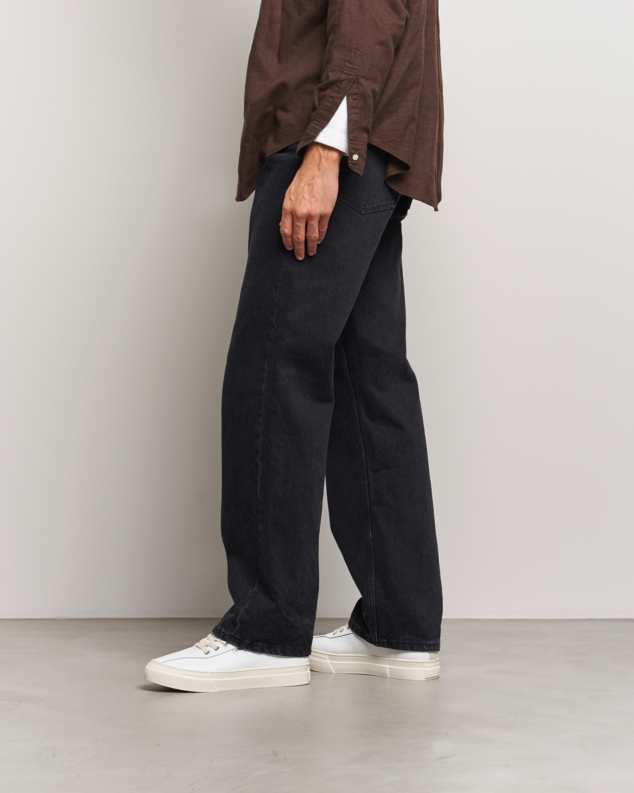 Mies | Tennarit | Stepney Workers Club | Dellow 02 Cupsole Leather Sneaker White