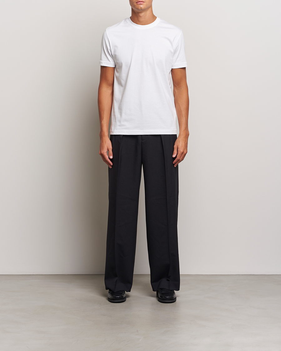 Mies | T-paidat | Tiger of Sweden | Dillan Crew Neck T-Shirt Pure White