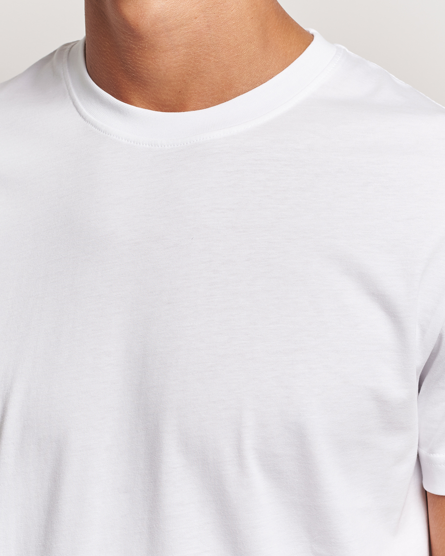 Mies | T-paidat | Tiger of Sweden | Dillan Crew Neck T-Shirt Pure White