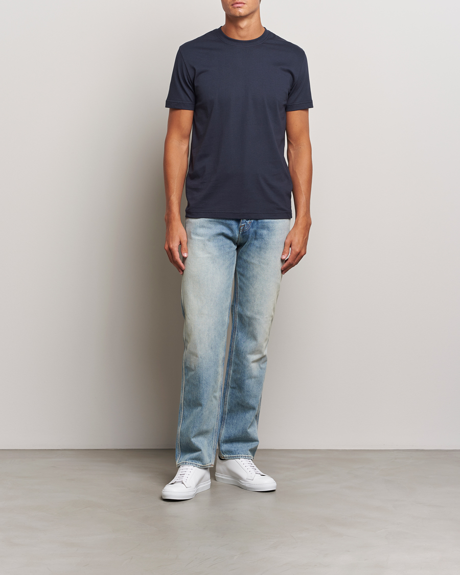 Mies | T-paidat | Tiger of Sweden | Dillan Crew Neck T-Shirt Light Ink