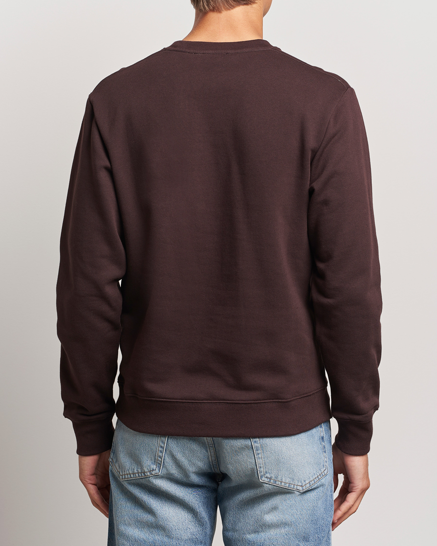 Mies | Puserot | Tiger of Sweden | Emerson Crew Neck Sweatshirt Dark Chocolate