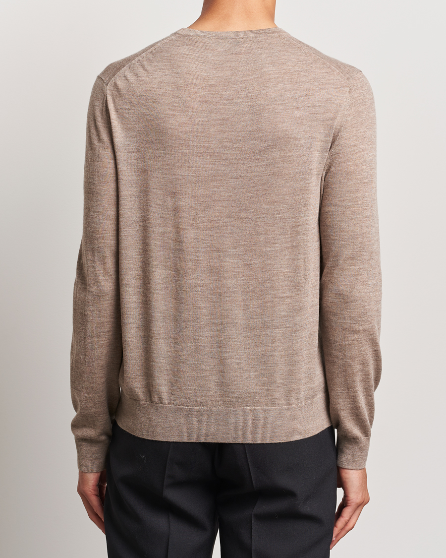 Mies | Puserot | Tiger of Sweden | Connor Crew Neck Pullover Beige Melange