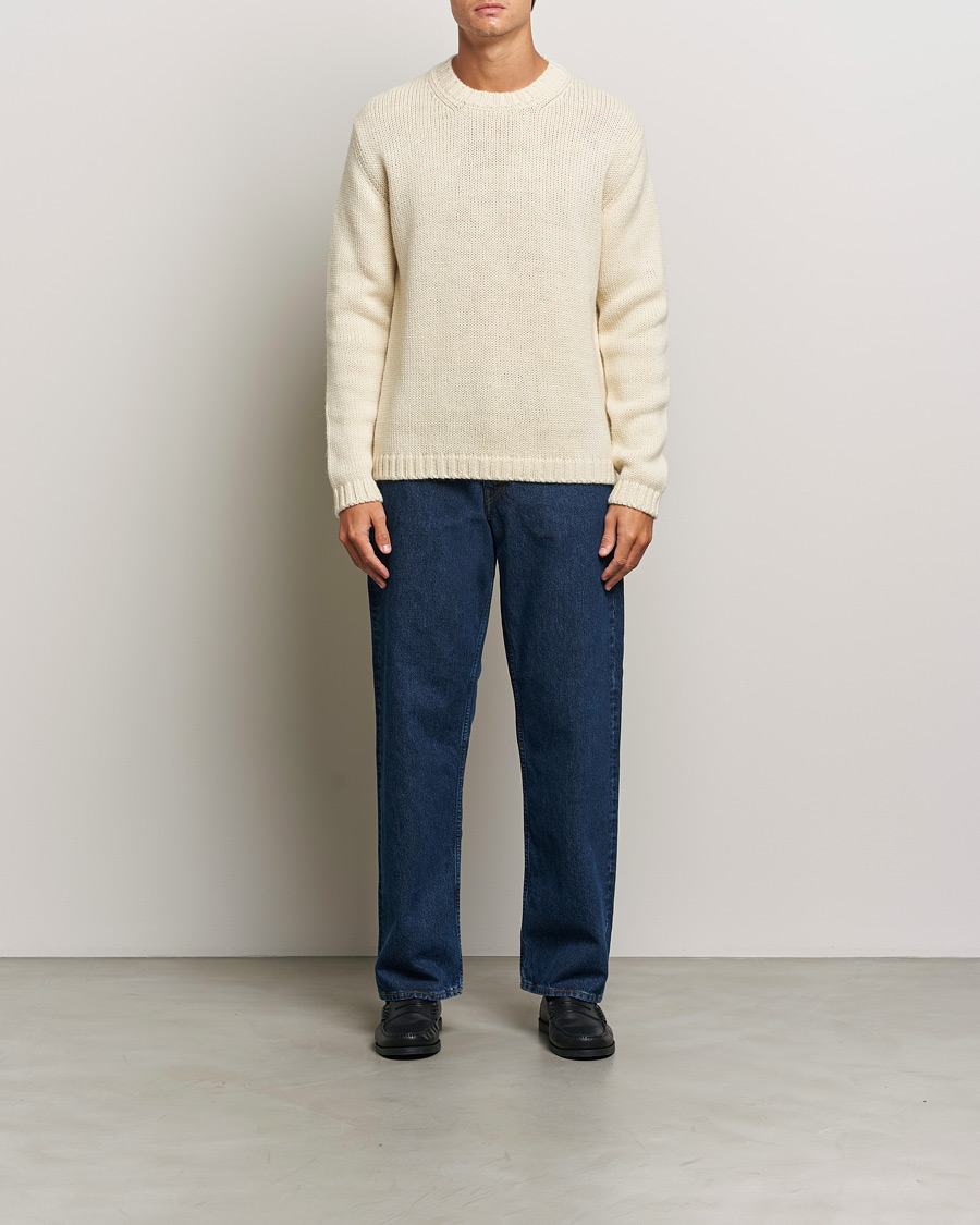 Mies | Puserot | Tiger of Sweden | Gregory Swedish Wool Sweater Seashell