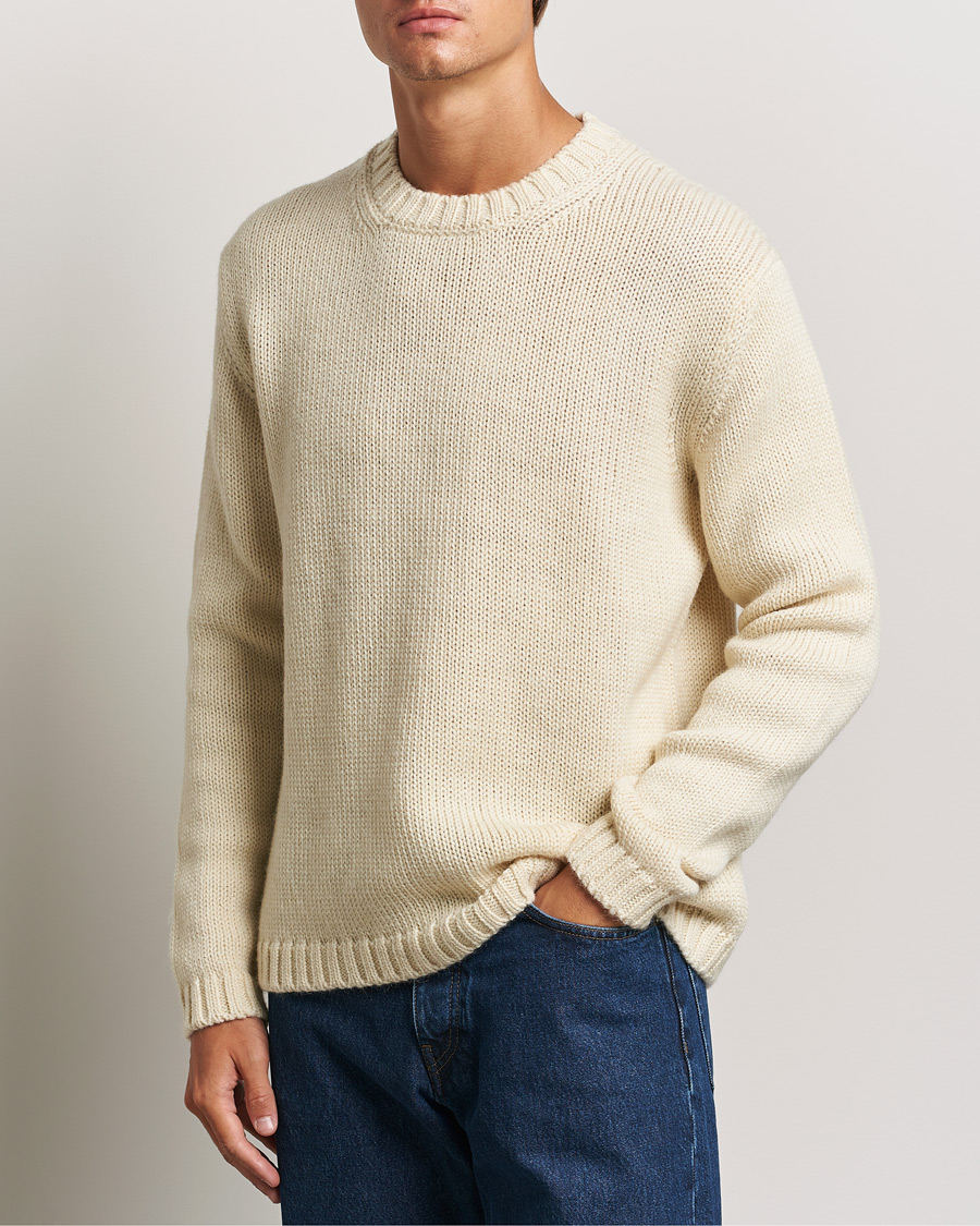 Mies | Puserot | Tiger of Sweden | Gregory Swedish Wool Sweater Seashell