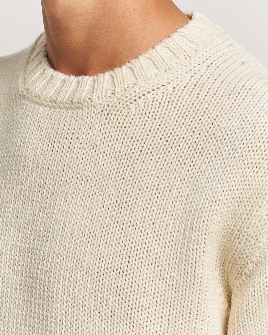 Mies | Puserot | Tiger of Sweden | Gregory Swedish Wool Sweater Seashell