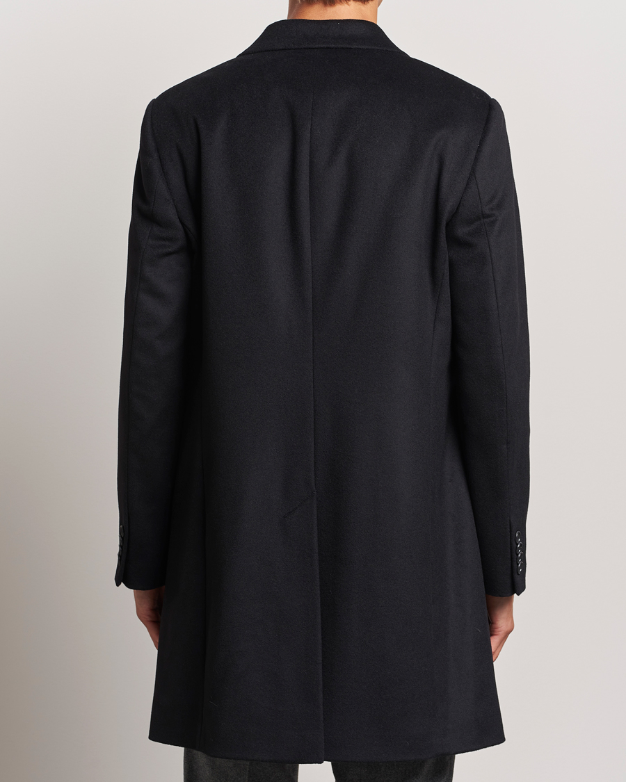 Mies | Takit | Tiger of Sweden | Finnan Wool/Cashmere Coat Black