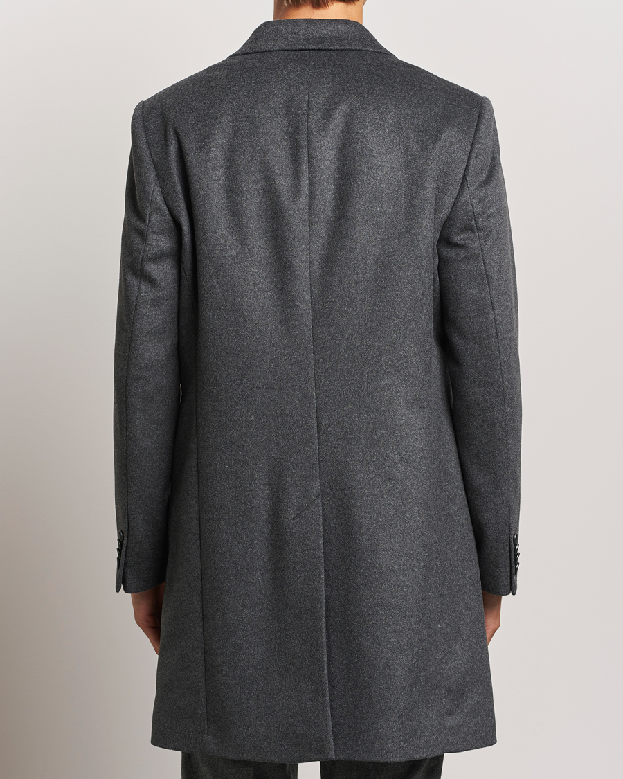 Mies | Takit | Tiger of Sweden | Finnan Wool/Cashmere Coat Grey Melange