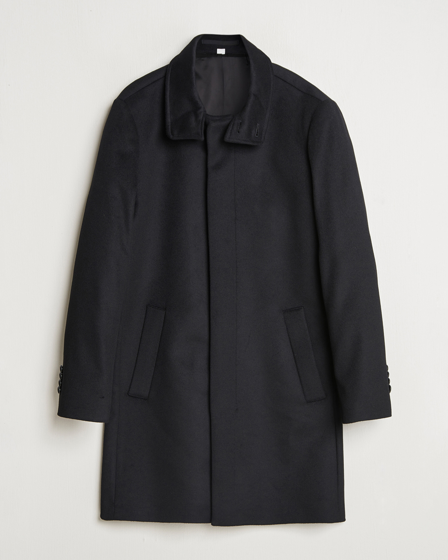Mies | Takit | Tiger of Sweden | Aleric Stand Up Collar Coat Black
