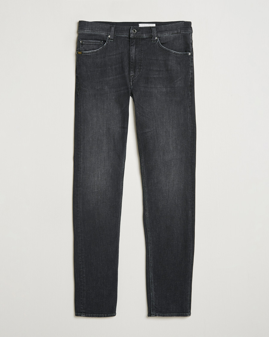 Mies | Farkut | Tiger of Sweden | Evolve Stretch Cotton Jeans Washed Black