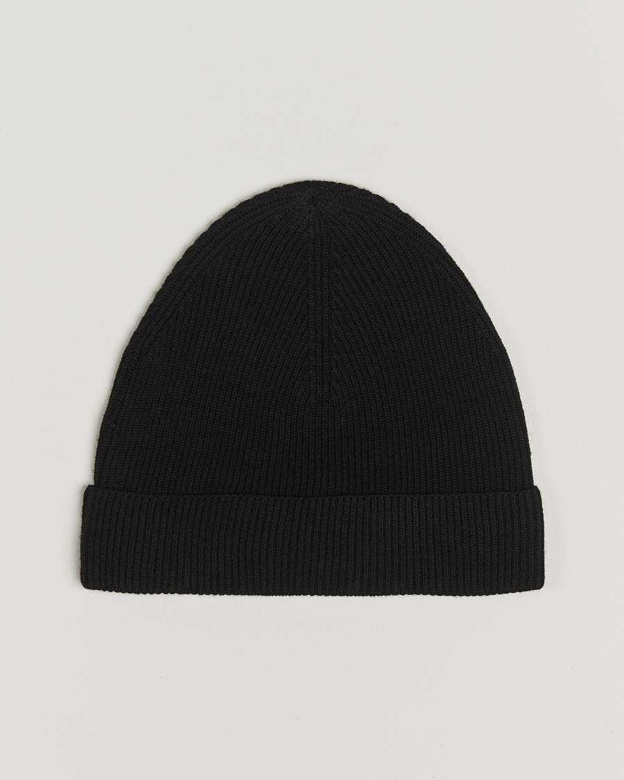 Mies | Tiger of Sweden Caldu Wool Beanie Black | Tiger of Sweden | Caldu Wool Beanie Black