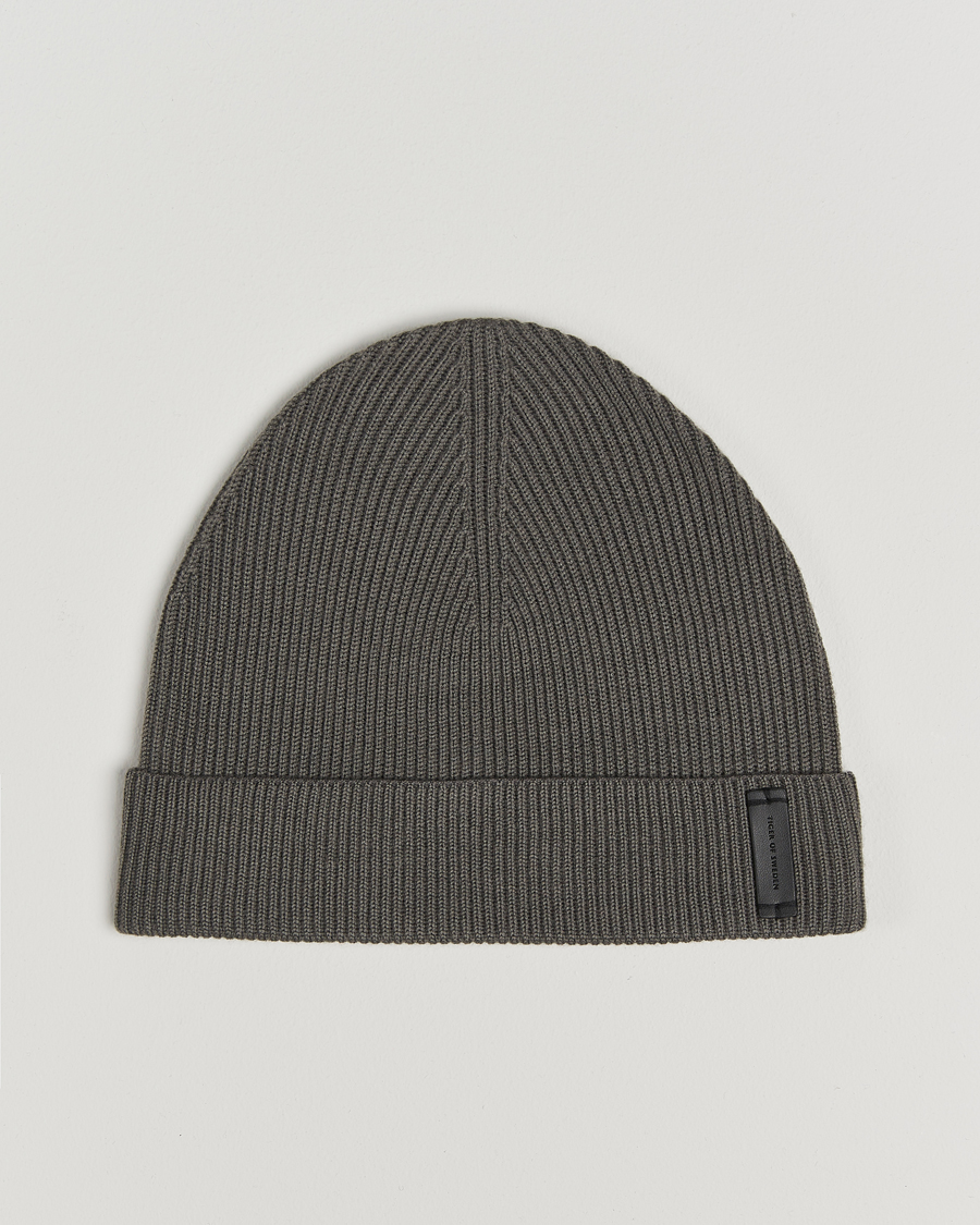 Mies | Tiger of Sweden Caldu Wool Beanie Pavement | Tiger of Sweden | Caldu Wool Beanie Pavement