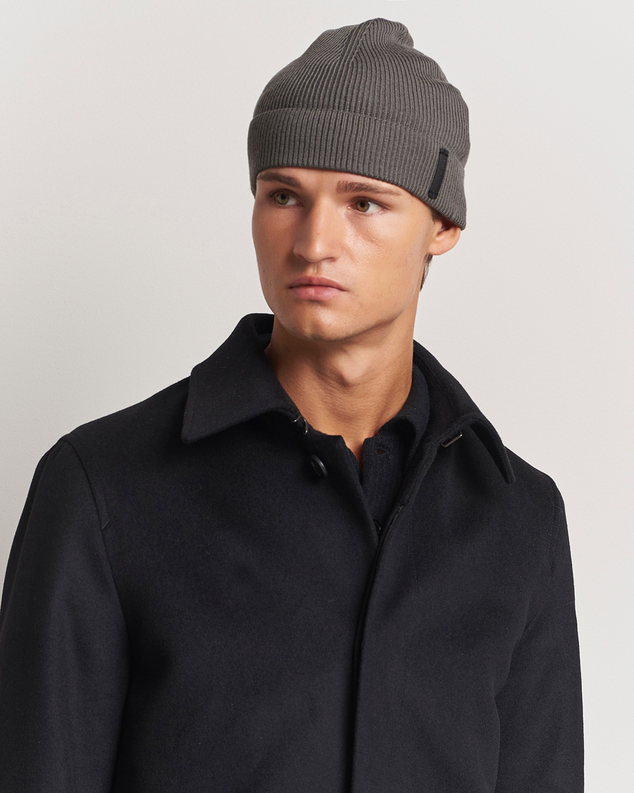 Mies | Tiger of Sweden Caldu Wool Beanie Pavement | Tiger of Sweden | Caldu Wool Beanie Pavement