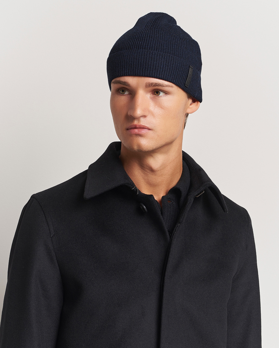 Mies | Tiger of Sweden Caldu Wool Beanie Light Ink | Tiger of Sweden | Caldu Wool Beanie Light Ink