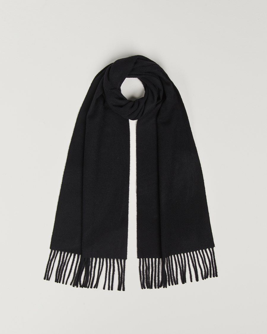Mies | Tiger of Sweden Sylan Wool Scarf Black | Tiger of Sweden | Sylan Wool Scarf Black