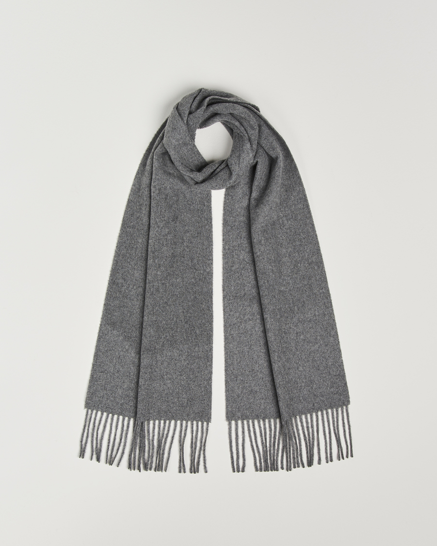 Mies | Tiger of Sweden Sylan Wool Scarf Charcoal | Tiger of Sweden | Sylan Wool Scarf Charcoal