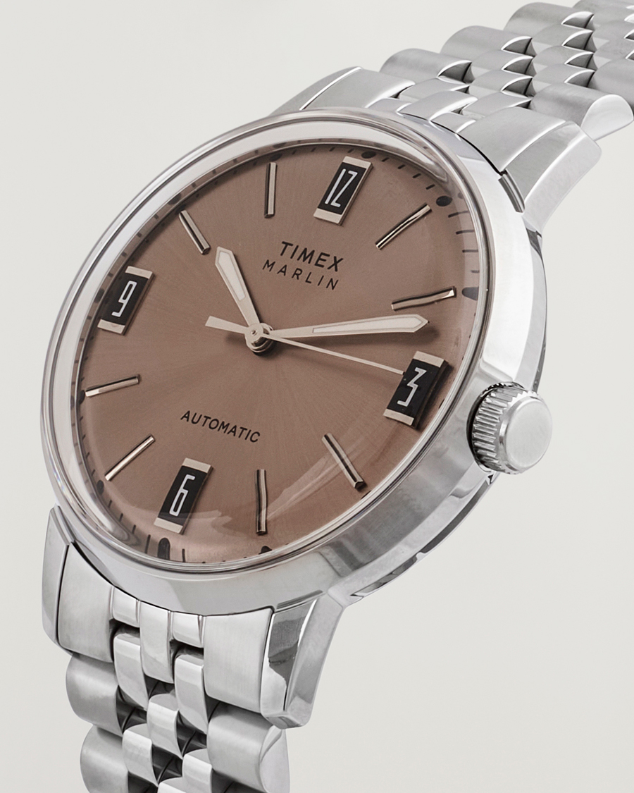 Mies | Timex Marlin Automatic Steel 40mm Silver | Timex | Marlin Automatic Steel 40mm Silver