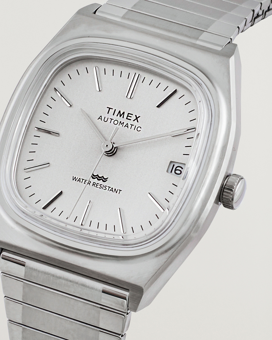 Mies | Timex 1983s Automatic Reissue 34mm White Dial | Timex | 1983s Automatic Reissue 34mm White Dial